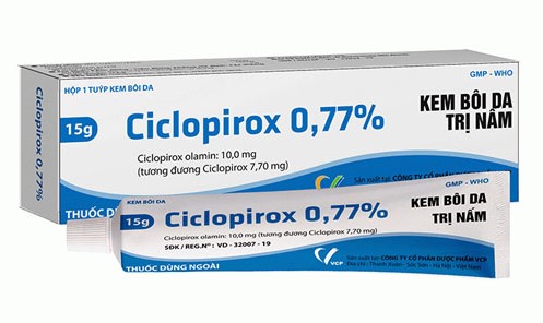 [T07305] Ciclopirox 0,77% VCP ( Tuýp/15g)