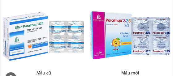 [T07311] Paralmax 325mg Sủi Hương Cam Botston Pharma (H/20v) Date 12/2027