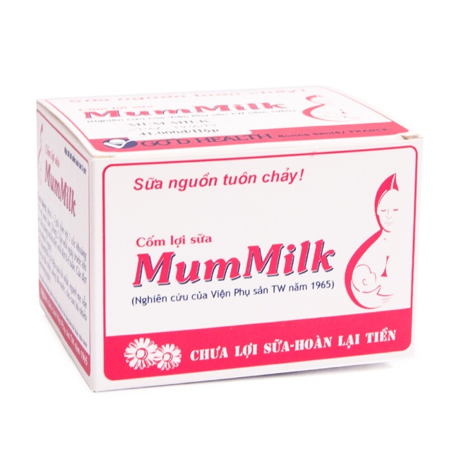 [T07384] Mummilk cốm lợi sữa Good Health (H/20gói/3g)