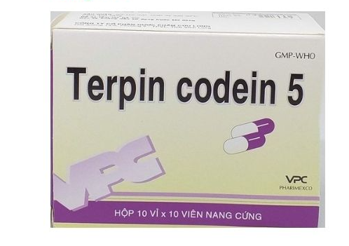 [T07421] Terpin Codein 5 Cửu Long (H/100v) Date 09/2027