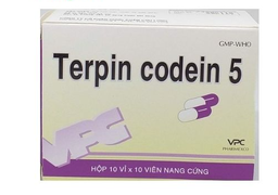 [T07421] Terpin Codein 5 Cửu Long (H/100v)