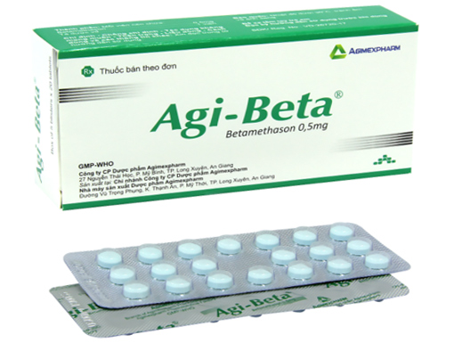 [T07433] Agi Beta betamethason 0.5mg Agimexpharm (H/100v)
