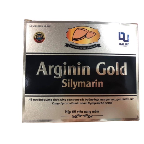 [T07439] Arginin gold silymarin Đại Uy (H/60v)