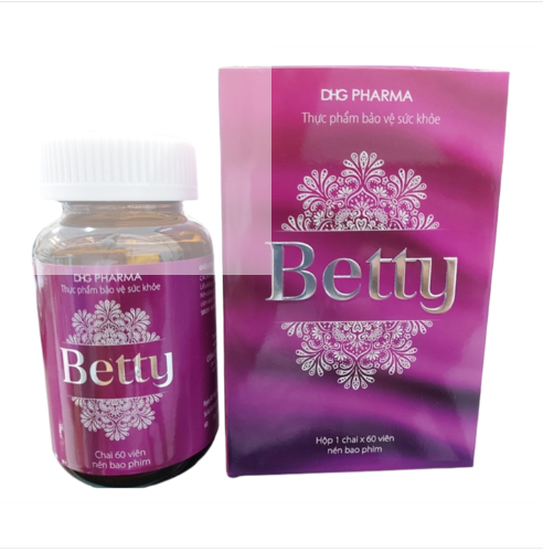 [T07482] Betty DHG Hậu Giang (Lọ/60v)