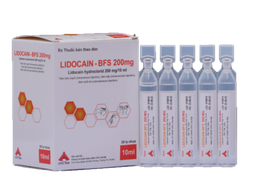 [T07496] Lidocain BFS 200mg/10ml tiêm CPC1 Hà Nội (H/20lọ/10ml)