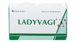 [T07526] Ladyvagi nystatin 100.000IU viên đặt Phil Inter Pharma (H/12v) 