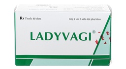 [T07526] Ladyvagi nystatin 100.000IU viên đặt Phil Inter Pharma (H/12v)
