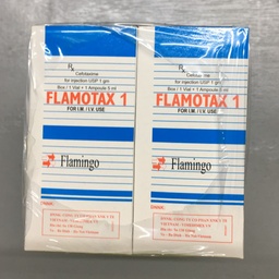 [T07537] Flamotax 1 cefotaxime 1gm tiêm Ấn Độ (H/1lọ/1o)