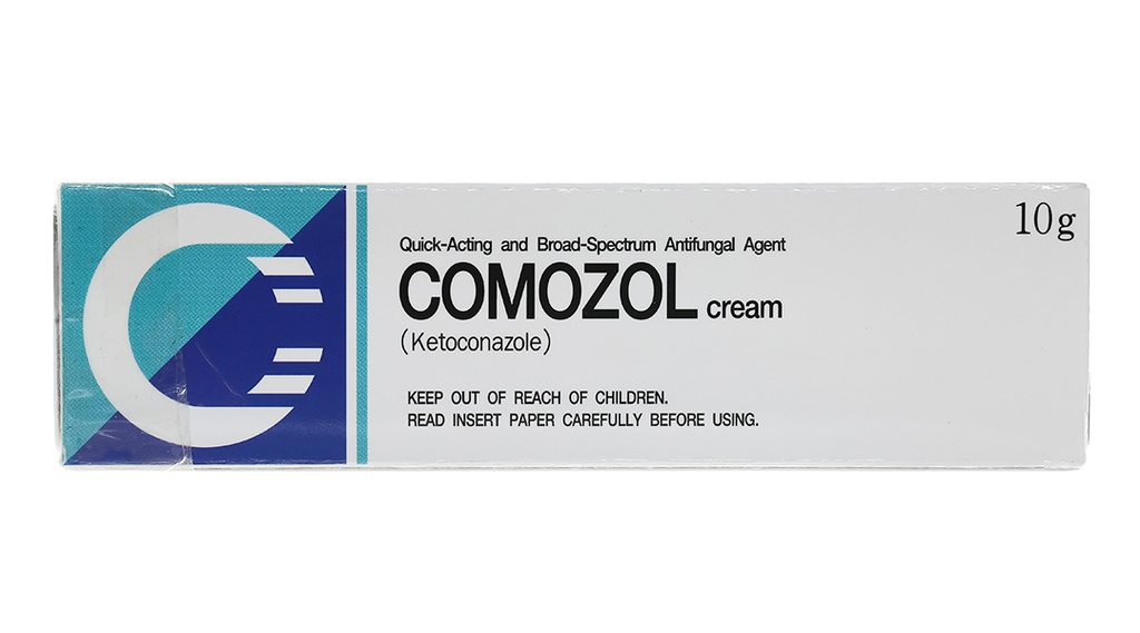 [T07582] Comozol ketoconazole 20mg Hàn Quốc (Tuýp/10g)