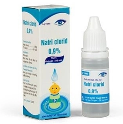[T07631] Natri clorid 0.9% Nam Hà (Cọc/10lọ/10ml) 