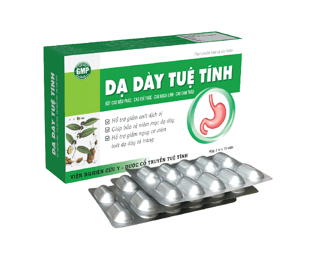 [T07688] Dạ Dày Tuệ Tĩnh Bách Thảo Dược (H/30v)