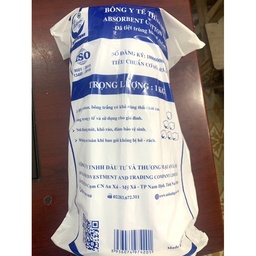 [T07698] Bông y tế thấm nước 1kg An Lành(Bịch/1kg)