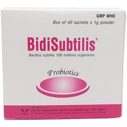 [T07748] Bidisubtilis men Bình Định (H/40gói/1g) Date 01/2026