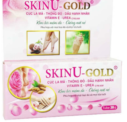 [T07767] SkinU - Gold Urea & Vitamin E kem bôi mềm da Bimex (Tuýp/30g)