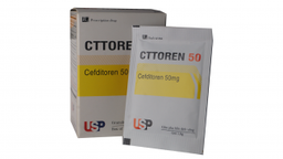 [T07794] Cttoren Cefditoren 50mg USP (H/14gói/1.8g)