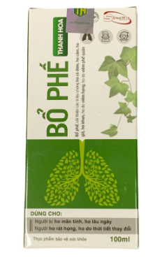 [T07818] Bổ phế Thanh hoa TH Pharma (Lọ/100ml) 