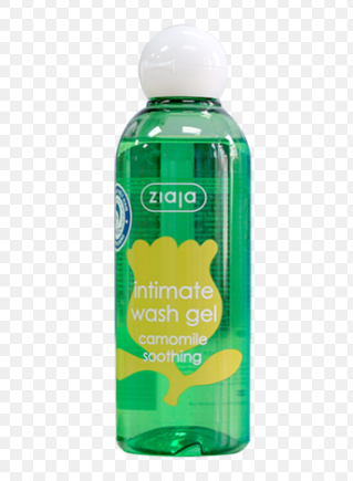 [T08025] Intimate Cúc La Mã dịu nhẹ Xanh Lá Cây Dung Dịch Vệ Sinh Ziaja (Chai/200ml) hoa vàng Date 09/2026