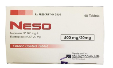 [T08243] Neso 500mg/20mg Aristopharma (H/40v)