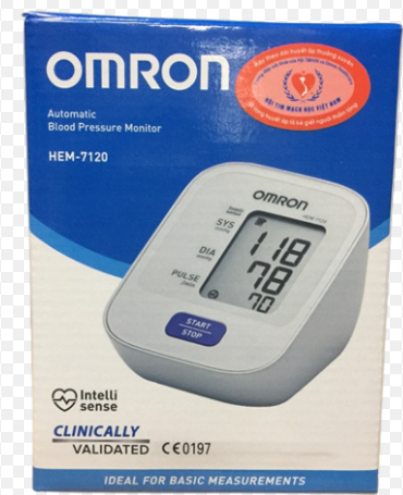 [T08309] Omron máy huyết áp bắp tay tự động HEM - 7120 (H/1cái)