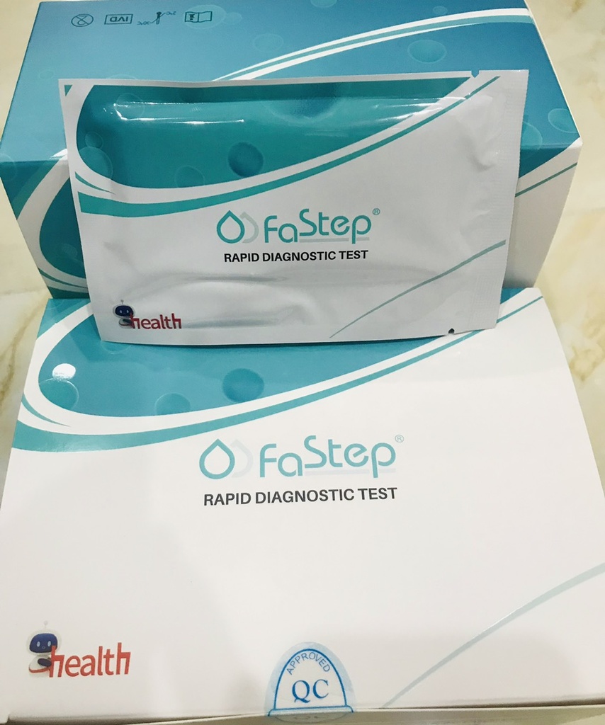 [T08411] Que thử ma túy tổng hợp 5 chân FaStep Mỹ (H/25que) date 01/2027