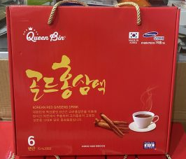 [T08424] Nước Hồng Sâm 6 Năm Korea Red Ginseng Dink Hàn Quốc Samsung (H/30gói)