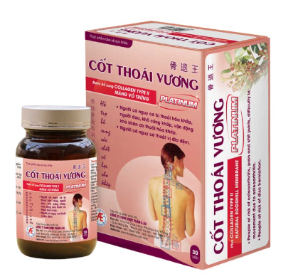 [T08569] Cốt thoái vương Platinum Á Âu (H/1 lọ / 60v)
