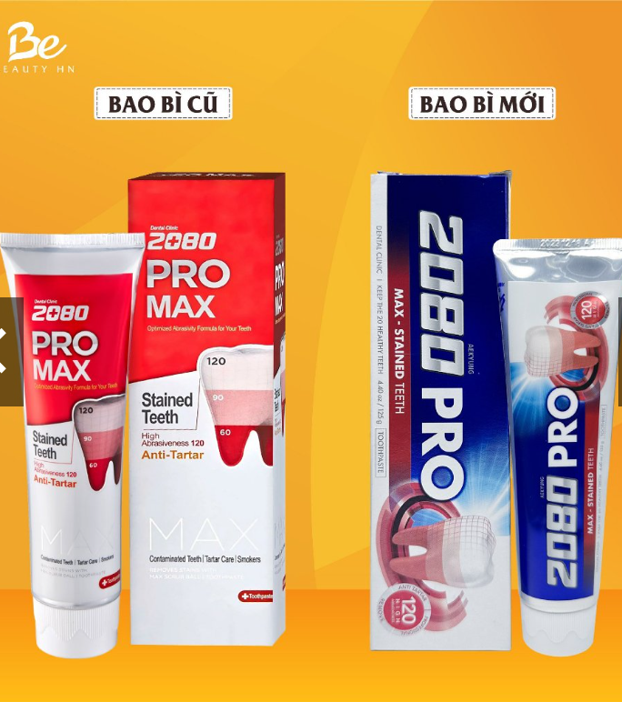 [T08586] Kem đánh răng Pro Max 2080 Hàn Quốc (Tuýp/125g) Date 05/2027