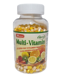 [T08593] Multi Vitamin Asiapharmacy (Lọ/500v)