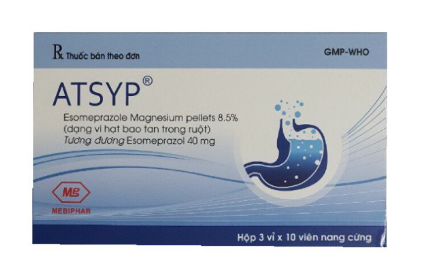 [T08595] Atsyp Esomeprazol 40mg Mebiphar (H/30v)