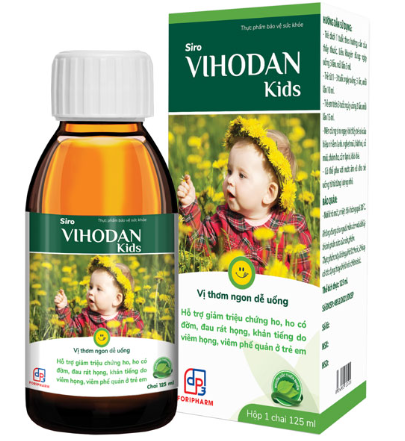 [T08647] Siro Vihodan Kids Foripharm TW3 (Lọ/125ml)