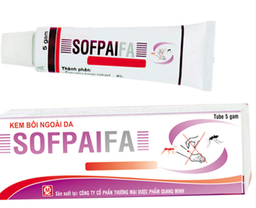 [T08653] Sofpaifa kem bôi vết ngứa Quang Minh (Cọc/10t/5g) Date 07/2027