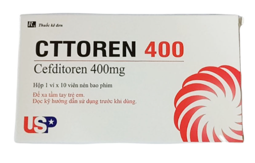 [T08656] CTTOREN Cefditoren 400mg USP (H/10v) date 03/2027
