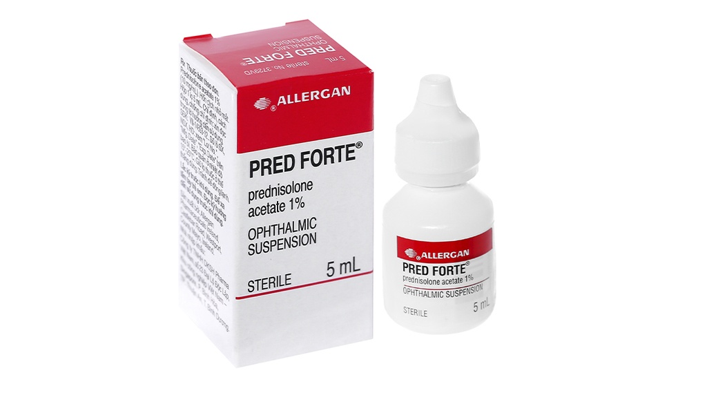 [T08674] Pred Forte 1% Nhỏ Mắt Allergan (Lọ/5ml)