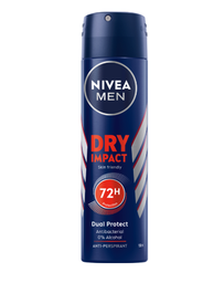 [T08727] Xịt ngăn mùi nivea men dry impact 72h Thái Lan (Chai/150ml)