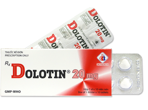 [T08765] Dolotin Lovastatin 20mg Domesco (H/10v)