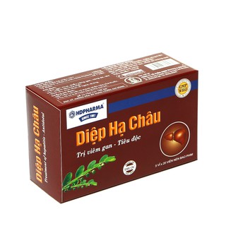 [T08805] Diệp hạ châu Viên Nén  Hải Dương (H/100v) Hộp to Date 11/2025