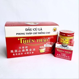 [T08836] Dầu cù là Thiên Thảo (H/12lọ/10g) date 04/2025