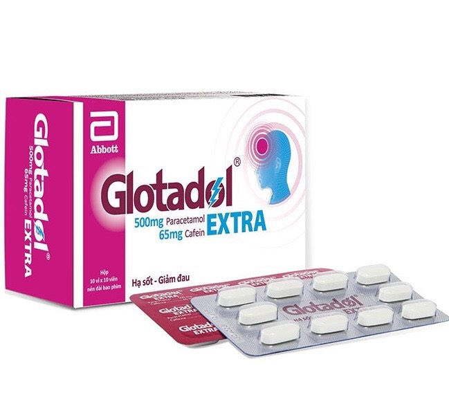[T08967] Glotadol Extra 500mg/65mg Abbott (H/100v) 
