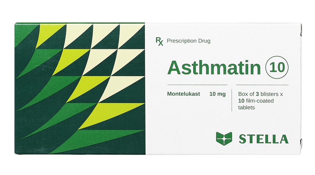 [T09038] Asthmatin Montelukas 10mg Stella (H/30v)