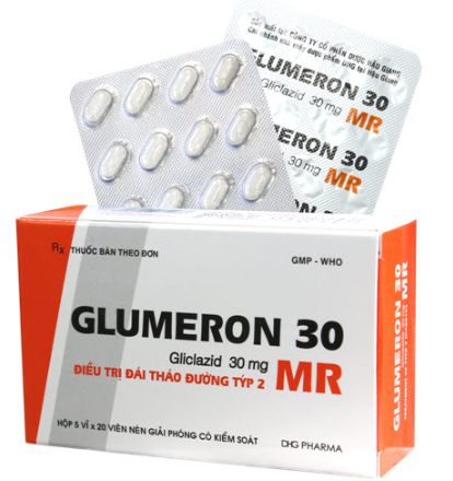 [T09075] Glumeron 30 MR DHG Hậu Giang (H/100v) Date 08/2027