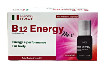 [T09111] B12 Energy Max Ý (H/10c/10ml) date 05/2026