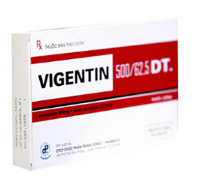 [T09129] Vigentin 500/62.5 DT TW1 Pharbaco (H/14v) Date 07/2026
