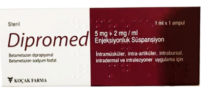 [T09188] Dipromed 5mg + 2mg/ml Kocak Farma (H/1o/1ml) date 07/2025