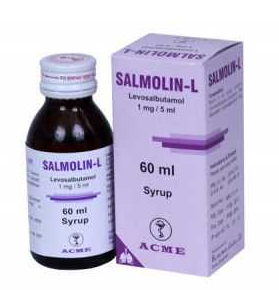 [T09220] Salmolin Salbutamol siro 60ml Bangladesh (Lọ/60ml) date 01/2025