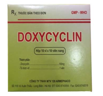 [T09265] Doxycyclin 100mg Armephaco (H/100v)