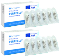 [T09374] Perfeclly Progesteron 400mg Farmaprim (H/12v) Date 08/2027