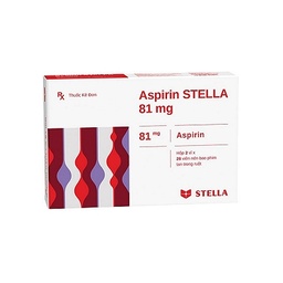 [T09378] Aspirin 81mg Stella (H/56v)