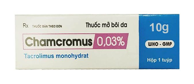 [T09398] Chamcromus 0.03% Tacrolimus 0.03% DP TW2 (Tuýp/10g)