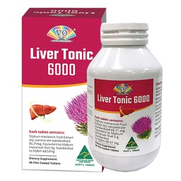 [T09408] Vita Organic Liver Tonic 6000 Australia (Lọ/90v)