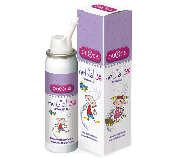 [T09450] Nebial 3% Dung Dịch Xịt Mũi Buona (Lọ/100ml)